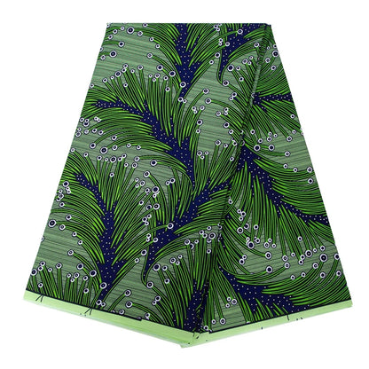 Bintarealwax Ankara Fabric - Wholesale Polyester Sewing Material for Women's Party Dresses FP6390