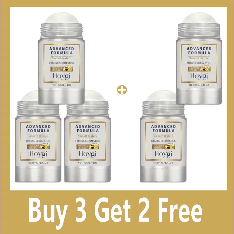 Retinol Hyaluronic Acid Stick - Anti Aging Moisturizing Balm for Wrinkle Care, Skin Firming, Pore Tightening & Plumping