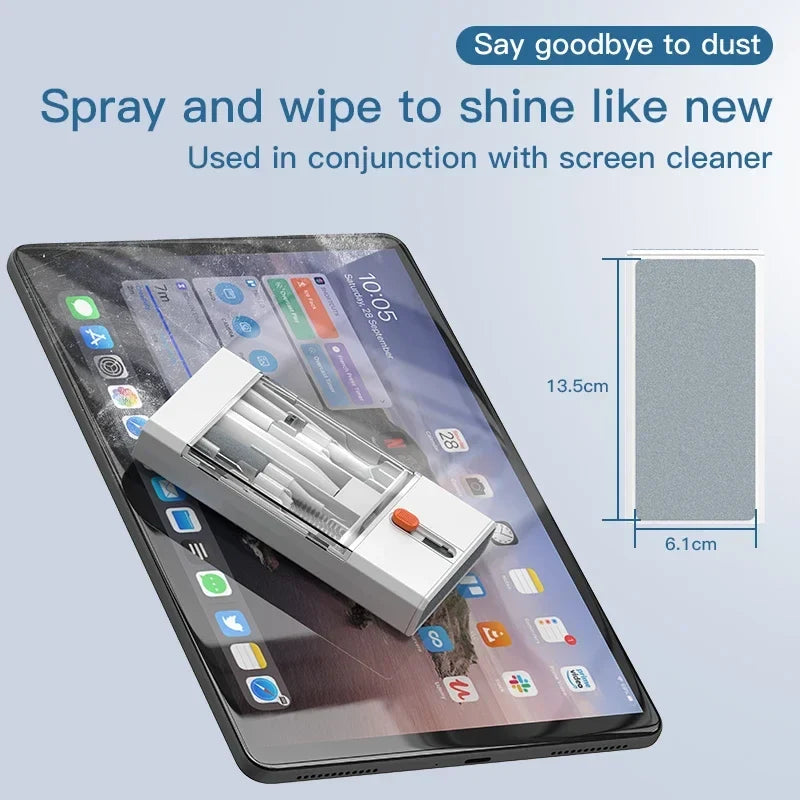 22-in-1 Multi-Function Cleaning Kit - Phone, Keyboard, AirPods, Camera, PC & Screen Cleaning Tools