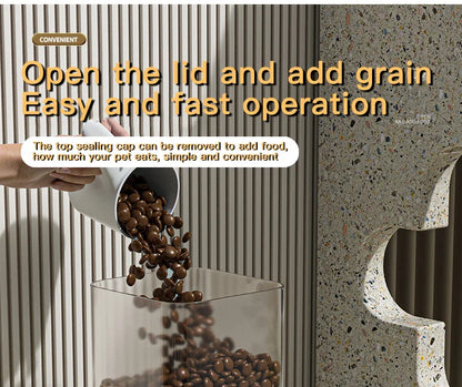 Gravity Automatic Pet Feeder – Food and Water Dispenser for Cats and Dogs