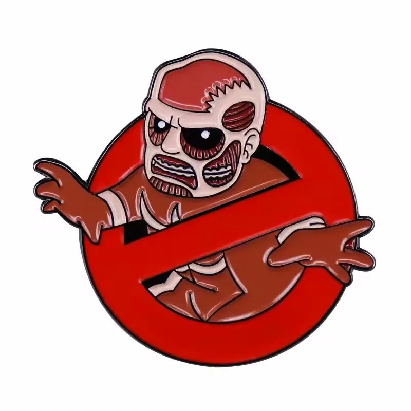 Attack on Titan Enamel Pin Badge - Anime Metal Lapel Pin for Bags, Backpacks & Fan Collectible Gift