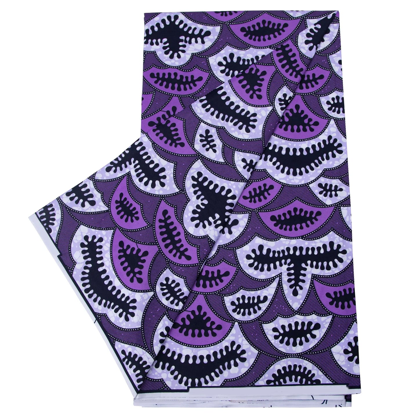Ankara African Wax Print Fabric - Batik Pagne Polyester Material for DIY Sewing, Patchwork & Wedding Dress Craft