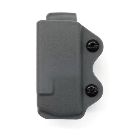IWB OWB Magazine Pouch Holster - Single Stack Mag Carrier Compatible with Glock 17 19 26 23 27 & More