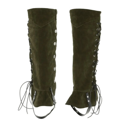Pirate & Knight Boot Covers – Medieval Costume Shoes Cover for Men, Steampunk & Cosplay Props