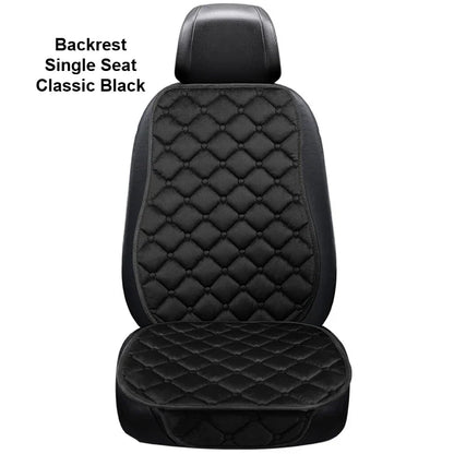 Universal Winter Warm Car Seat Cover Protector Set – 3-Piece Rear Seat Cushion & Back Cushion Auto Seat Protection for Cars, SUVs & Vans