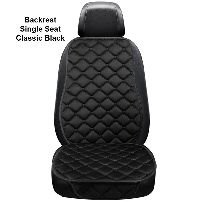 Universal Winter Warm Car Seat Cover Protector Set – 3-Piece Rear Seat Cushion Auto Interior Protection for Cars, SUVs & Vans
