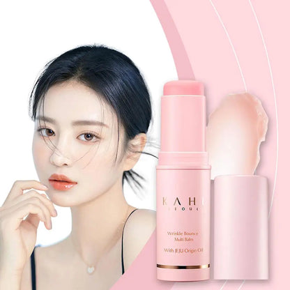 Wrinkle Bounce Moisturizing Multi Balm – All-in-One Daily Face Stick for Hydrating Lips, Eyes, Neck & Skin