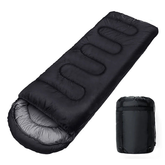 Lightweight 4-Season Camping Sleeping Bag – Warm Envelope & Mummy Style for Backpacking, Outdoor, and Winter Use