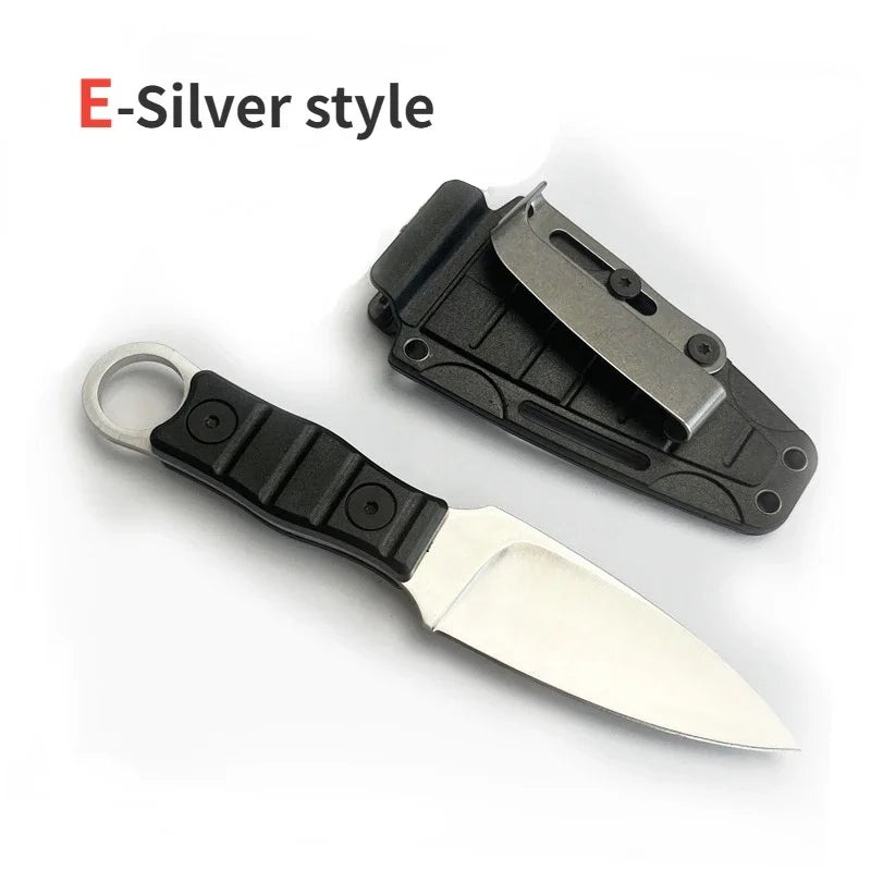 Outdoor Survival Knife - High Hardness EDC Camping Utility Knife with K Sheath