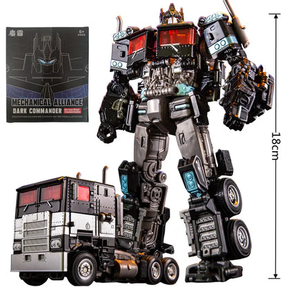 Robot Car Transformation Toy - Alloy Plastic Optimus Prime Action Figure Kids Birthday Gift