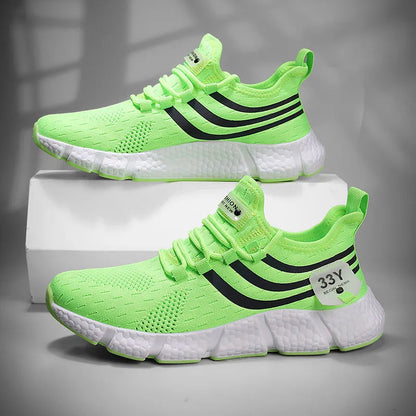 2024 Men's Breathable Sneakers – Comfortable Casual Running & Tennis Shoes for Summer