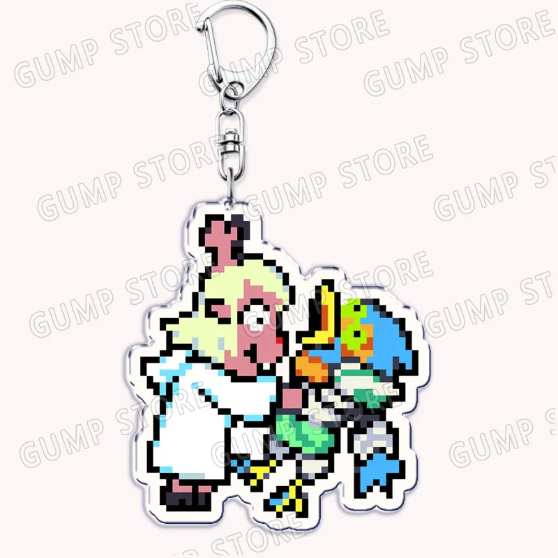 Deltarune & Undertale Keychains – Ralsei, Kris, Susie & Spamton Fan Gaming Accessories