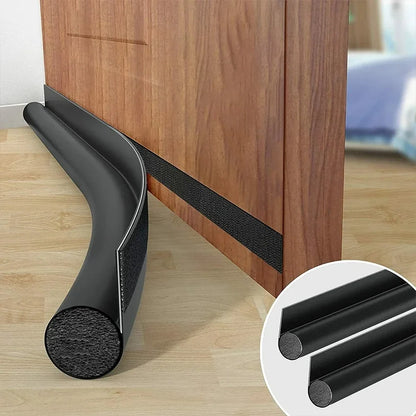 Door Bottom Seal Strip - Thickened Soundproof Windproof Dustproof Bug Blocking Draft Excluder for Home Bedrooms