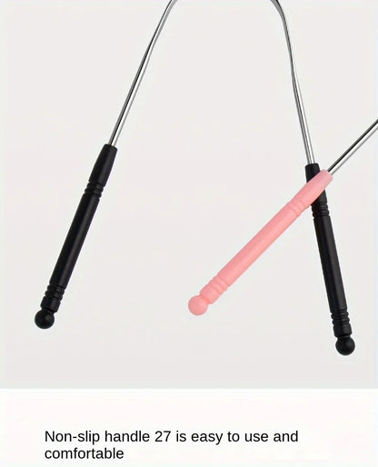 Stainless Steel Tongue Scraper – High-Quality Oral Tongue Cleaner Brush for Superior Oral Hygiene