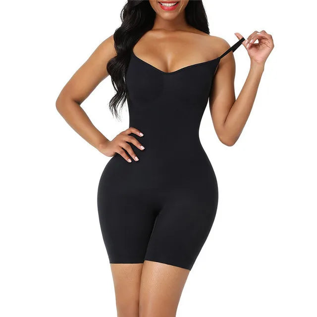 Women’s Colombian Full Body Shapewear - Seamless Compression Corset Butt Lifter Bodysuit with Tummy Control & Push Up Support