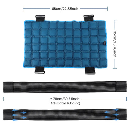 13x22 Inch Large Reusable Ice Pack – Hot & Cold Therapy for Back, Waist, Knee, Sports Injuries, Swelling & First Aid