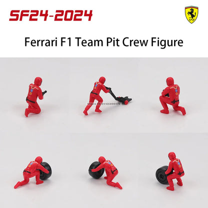 Bburago 1:43 2024 F1 Ferrari SF24 & RB20 Alloy Die-Cast Car Model – Luxury DIY Toy Series