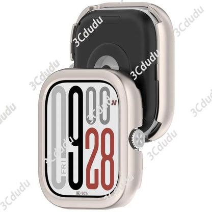 Slim Silicone Strap & Case - Soft Matte Protective Cover Bracelet for Redmi Watch 6/5/4 Active & 5 Lite