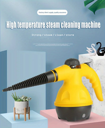 Handheld High-Temperature Steam Cleaner – Multi-Surface Kitchen, Bathroom & Car Cleaning Tool
