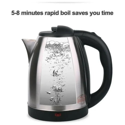 Stainless Steel Smart Electric Kettle | 1500W Whistle Kettle for Tea & Coffee