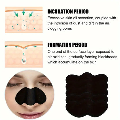 Deep Cleansing Nose Strips - Blackhead Removal Pore Cleaning Facial Care Tool (10/50/100 Pieces)