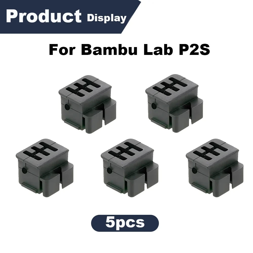 Bambu Lab Nozzle Wiper - Silicone Hotend Cleaning Brush for H2D, H2C & P2S Printers
