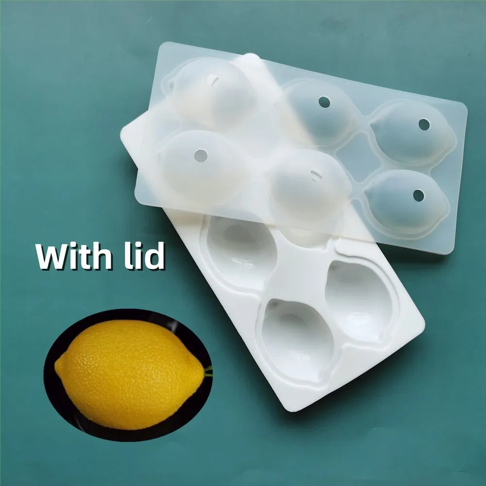 3D Fruit Shape Silicone Cake Mold — French Dessert Baking Tools for Brownies, Mousse & Pastry Decoration