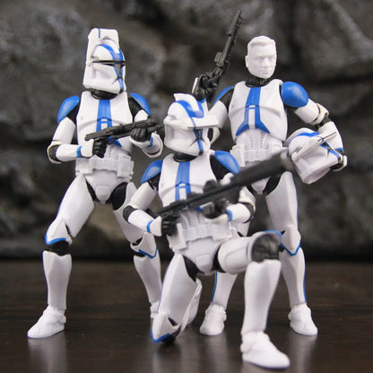 Star Wars 6" Action Figures – 501st Legion ARC & ARF Troopers, Rex, Jesse, Bane, Denal, Tup, Dogma Clone Toy