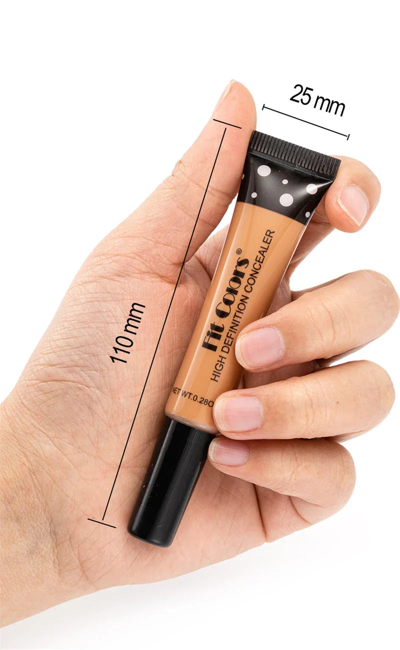 Nude Waterproof BB Cream Foundation – Oil-Control, Blemish-Covering, Long-Lasting Brightening Concealer Base