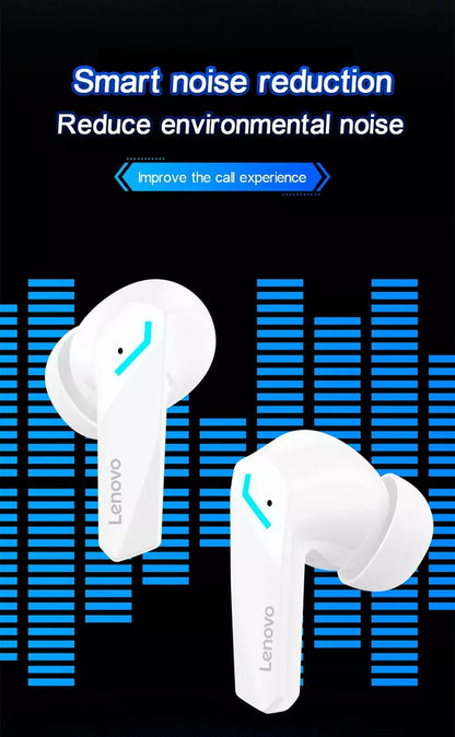 5PCS Original Lenovo GM2 Pro TWS Wireless Earphones – Bluetooth 5.3 HD Earbuds with Mic, Touch Control Sports Headphones