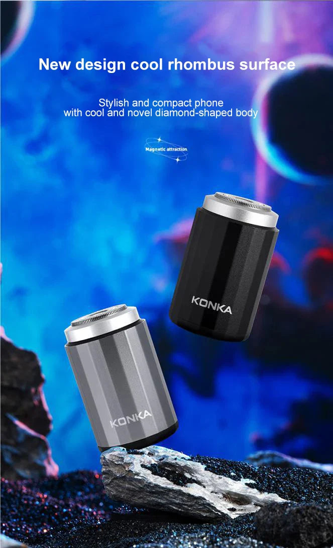 2024 New Type-C Rechargeable Mini Electric Shaver – Waterproof, High-Speed, Long-Endurance Wet & Dry Shaving Device