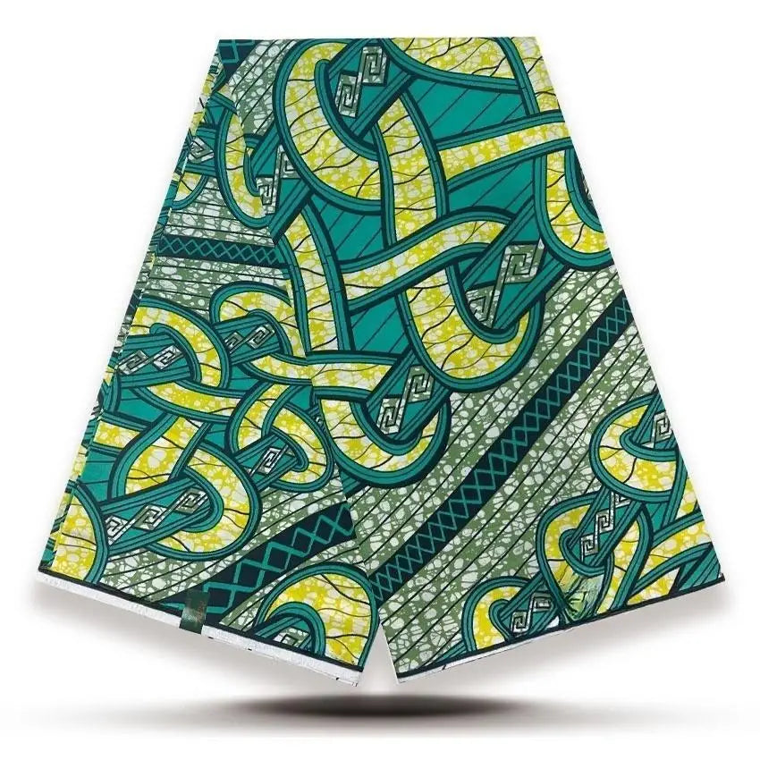 High Quality African Wax Print Fabric - 100% Cotton Soft Ankara Real Wax Fashion Material