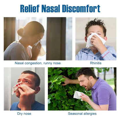 Professional Nasal Irrigation Wash Bottle - Nose Cleaner Neti Pot for Allergy Relief, Sinus Care & Adults Children