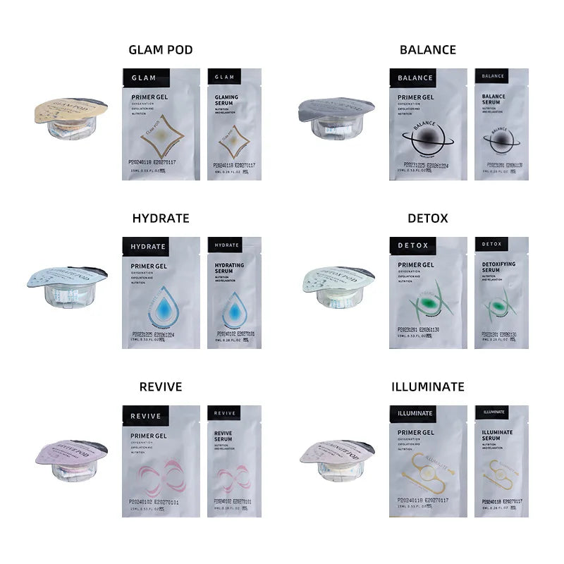 CO2 Oxygen Bubble Facial Machine - 7 Type Spa Beauty Device for Serum Gel Massage and Skin Rejuvenation