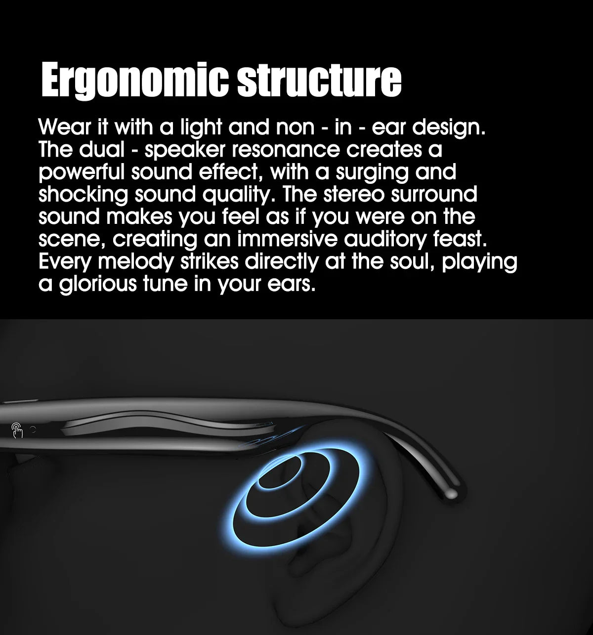 AI Smart Glasses with Camera — Bluetooth Calls, Voice Assistant, Navigation, Waterproof Smart Sports Wearable
