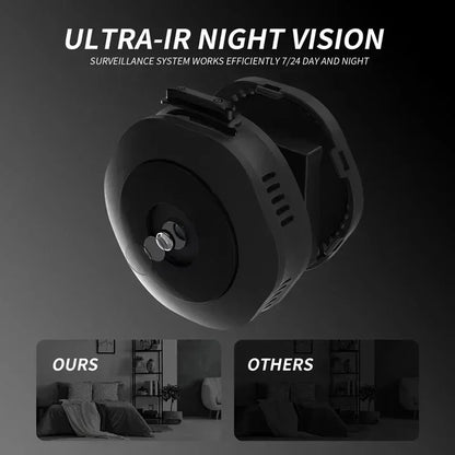 4K HD Mini Wireless Camera - Portable Night Vision WiFi Remote Monitor Video Recorder Security Camcorder