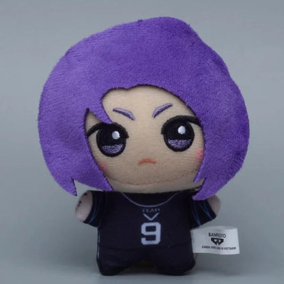 10cm Mini Blue Lock Plush Keychain – Seishiro, Nagi, Isagi, Yoichi, Chigiri, Bachira & Meguru Stuffed Doll Toy Gift