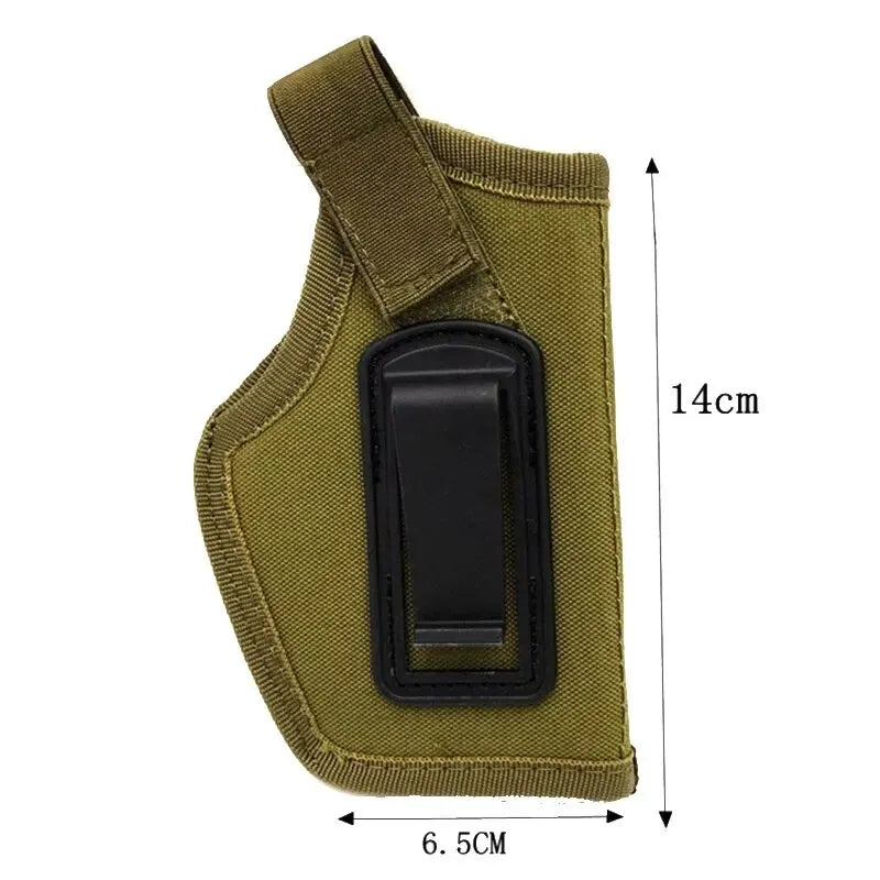 Tactical Concealed Carry Holster - Belt Clip Gun Holder for Airsoft, Hunting & Outdoor Use