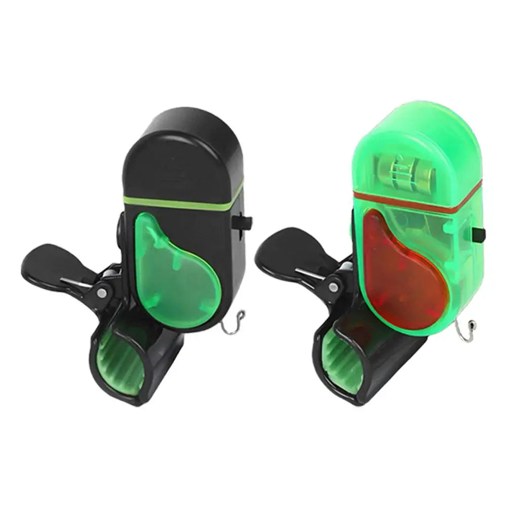 1/2PCS LED Fishing Bite Alarm - Electronic Fish Rod Clip-On Alert Bell with Sound & Light Indicator