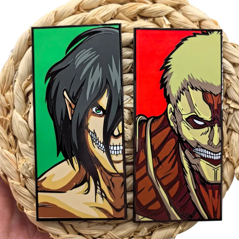 Attack on Titan Enamel Pin Badge - Anime Metal Lapel Pin for Bags, Backpacks & Fan Collectible Gift