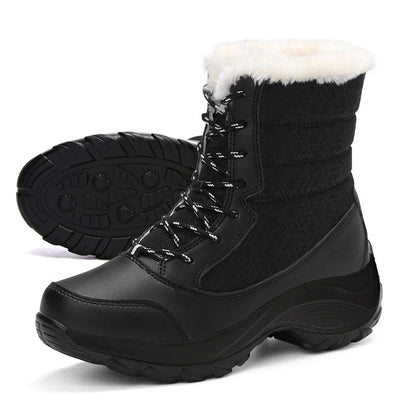 Women’s Snow Boots – Waterproof Fur-Lined Winter Ankle & Platform Boots, Non-Slip Wedges and Thigh-High Options