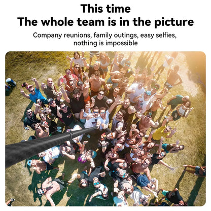 3M Carbon Fiber Selfie Stick - Compatible with Insta360 X3, ONE X2, RS & GoPro Hero 11, 10, 9, 8, DJI OSMO Action