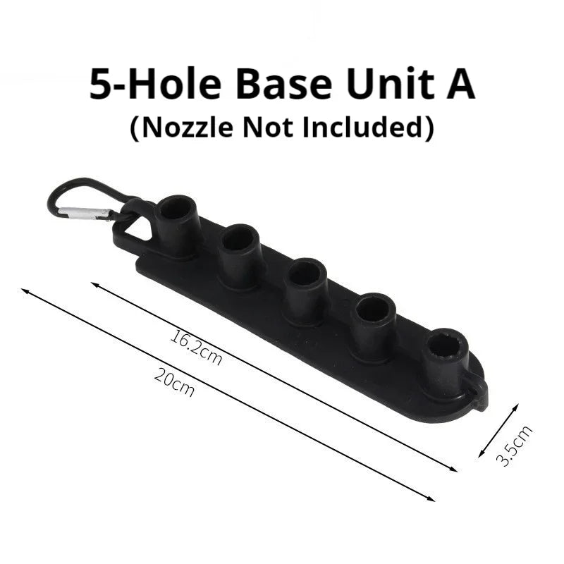 Pressure Washer Nozzle Set - 5/7Pcs Color-Coded 1/4" Quick Connect Spray Tips with Holder for Car & Home Cleaning