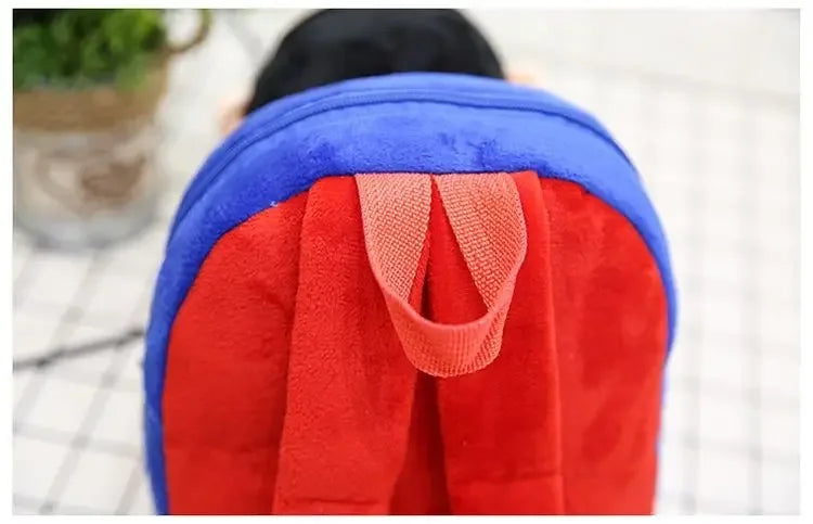 Marvel Series Plush Backpack - Cartoon Anime Fashion, Cute Kindergarten Bag for Children, Ideal Holiday Gift