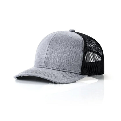 Custom Logo Snapback Hat - Embroidered Mesh Sports Cap for Men & Women, Adjustable Baseball Cap