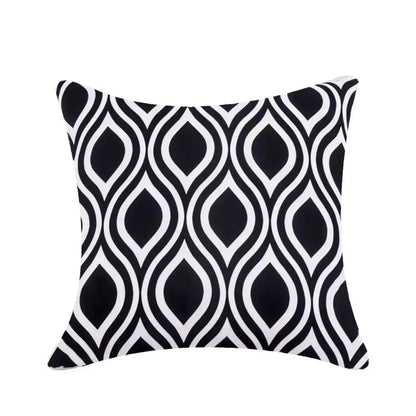Waterproof Oxford Cloth Pillowcase - Splash Proof Outdoor Cushion Cover for Garden Lawn Terrace Furniture