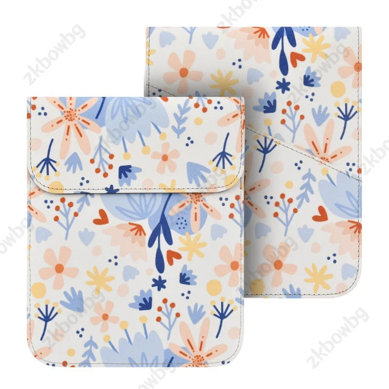 Magnetic Kindle Sleeve Case - Protective Pouch Cover for Paperwhite 10th-12th Gen & Colorsoft 6-7 Inch Models