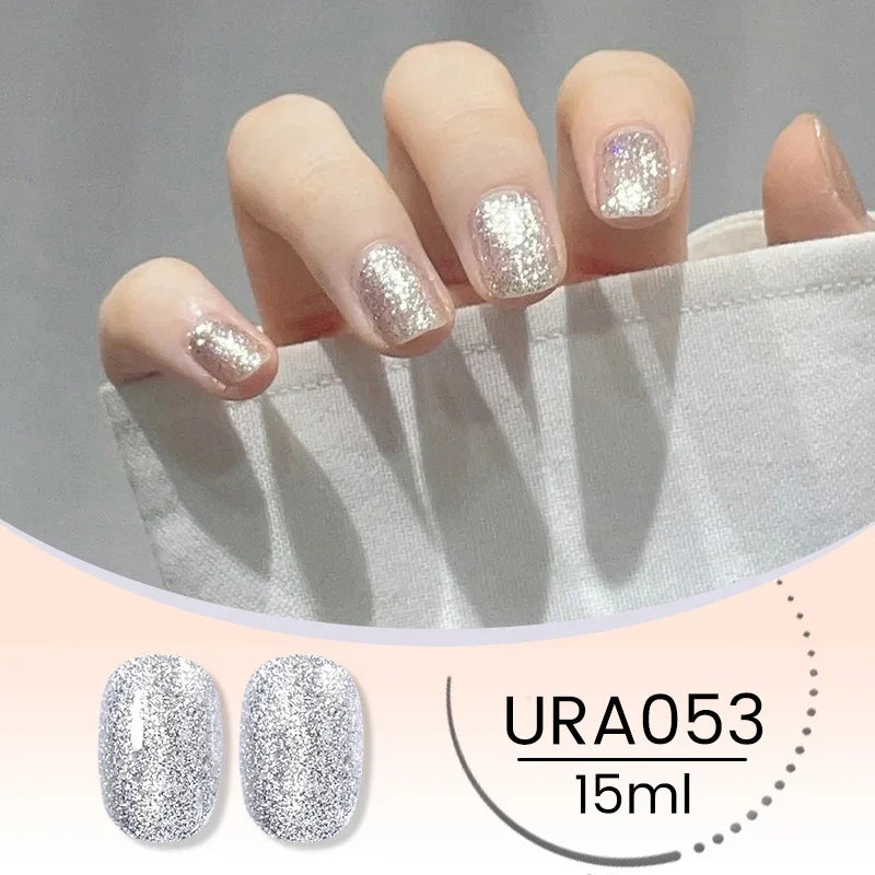UR SUGAR 15ml Jelly Gel Polish - Milky White Translucent UV Soak Off Nail Art Varnish