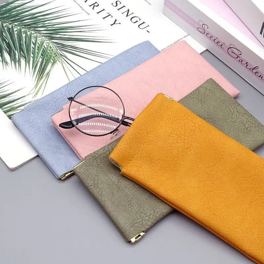 Elastic Automatic Closing Glasses Bag - Sunglasses Storage Set for Men & Women