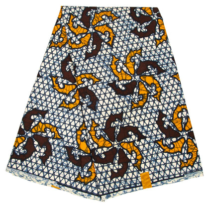 African Ankara Wax Print Fabric by the Yard - High Quality Nigeria Party Dress Sewing Cloth